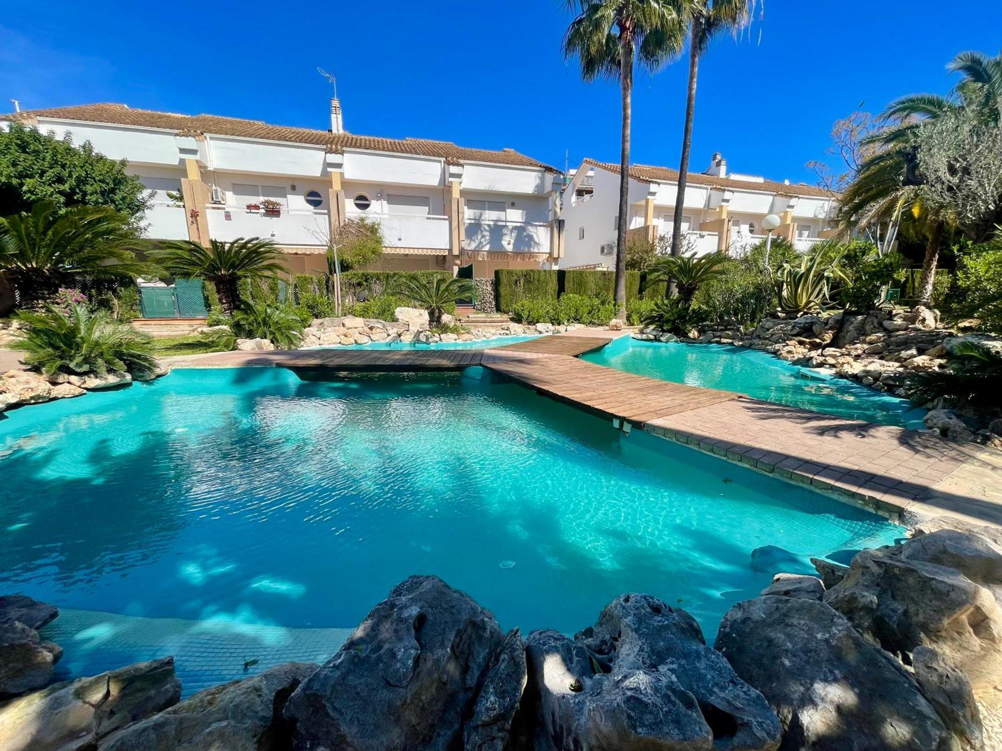 The Beach House Playa Del Arenal Javea - Pool And Garden Steps From The Beach Platja de Larenal Eksteriør bilde